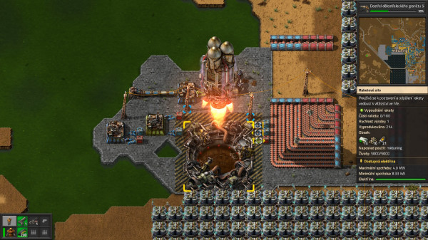 Raketa factorio